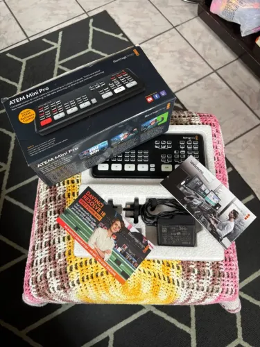Blackmagic ATEM Mini Pro Mesa de Corte Switcher HDMI Profissional