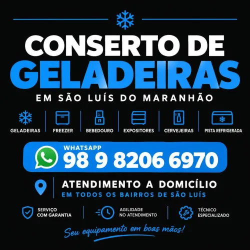 Consertos de geladeira em são Luís ma