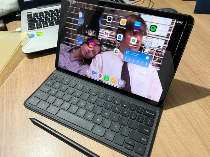 Tablet Xiaomi Pad Pro 5 11" 128gb 6gb de memória ram - capa/teclado + caneta