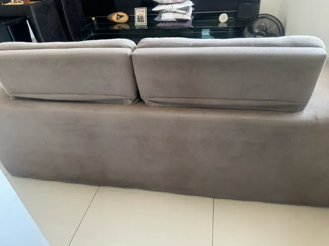 Sofá retrátil 3 lugares 