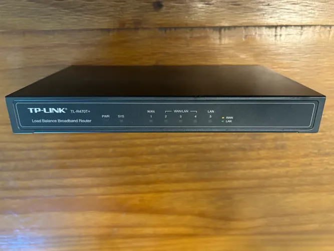 Roteador Tp-link Tlr470t+ 6.0 Preto