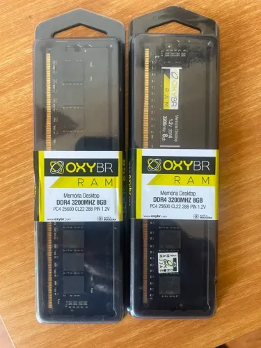 KIT DUAS MEMORIAS RAM DDR4 8GB X 16GB COM GARANTIA