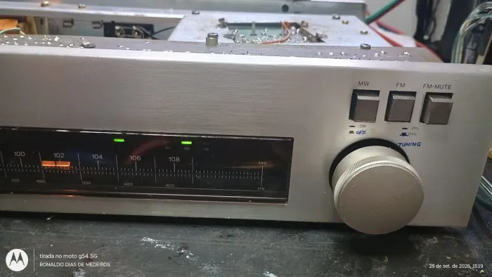 Tuner AM FM gradiente M7 