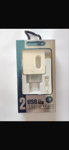 Carregador H?Maston fast charge + cabo Lightning (iPhone)