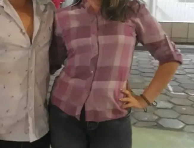 Blusa xadrez feminina 