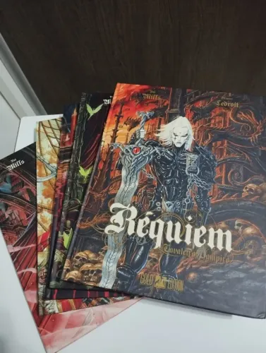 Réquiem 1 ao 5 - Coleção completa editora Mythos