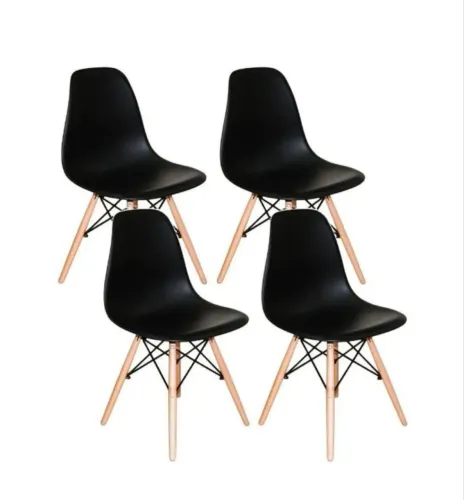 Kit com 4 Cadeira Eiffel