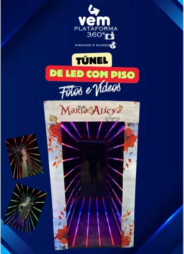 Túnel de led infinito 