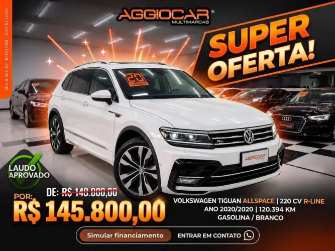 Volkswagen Tiguan Allspac R-line 350 TSI 2.0 4X4 2020