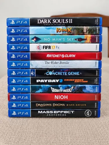 Jogos PS4 Mídia Física - Vendo Separadamente | Vários Títulos