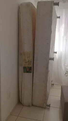 Cama box (solteirão) + Cabeceira