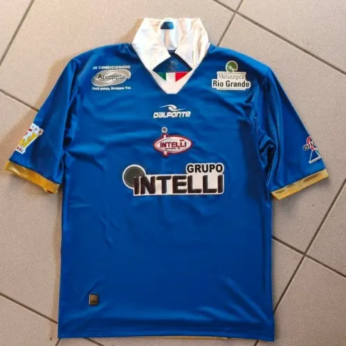 camisa original 2012 intelli futsal #12 falcão dalponte azul tamanho g 2013