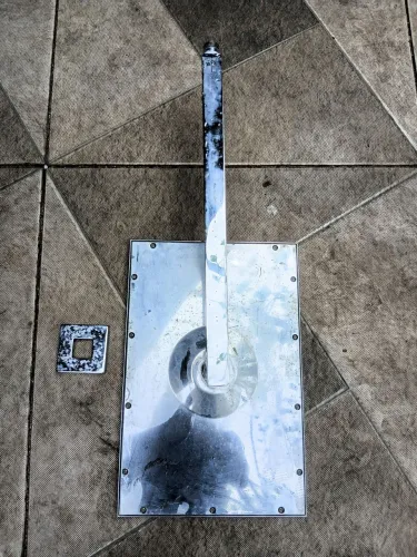 Chuveiro guardado de inox