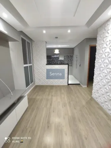 Apartamento à venda em Jundiaí-SP, Poste: 2 quartos, 1 sala, 1 banheiro, 1 vaga, 45m² - Re