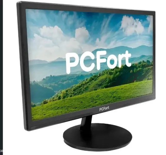 Monitor PCFort 20", HD, 60Hz, VGA e HDMI, Prata - F2030