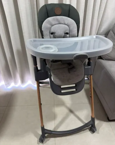 Cadeira alimentação Minla Maxi Cosi - Essential Graphite (6 posições - suporta até 60kg)