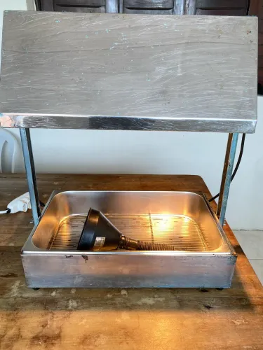 Aquecedor Conservador De Batatas Fritas Cuba 10 Litros Inox