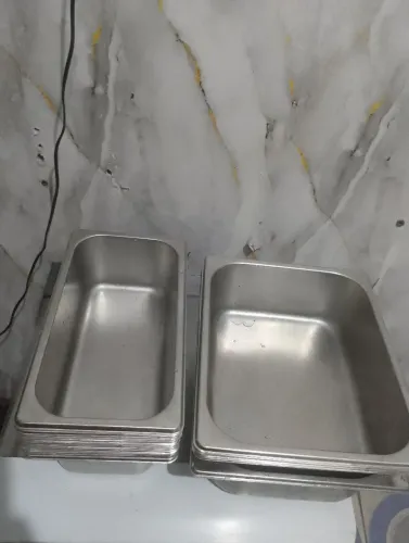 Bandejas self service inox