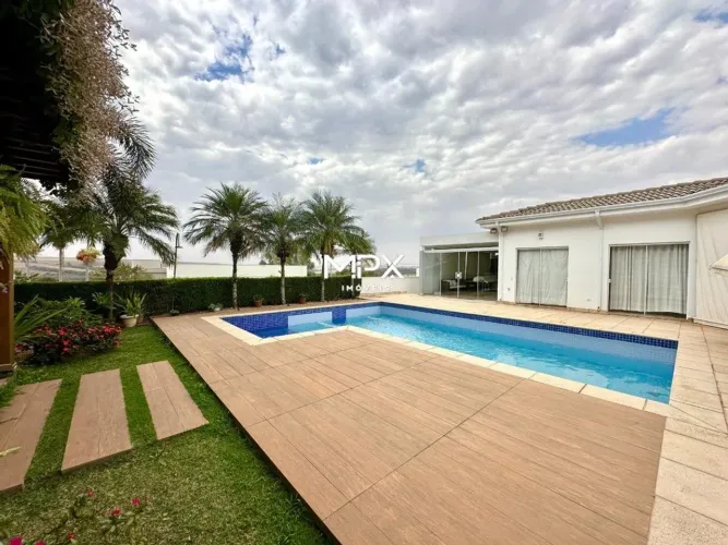 Casa à venda em Piracicaba, Monte Alegre, com 4 suítes, com 417 m², Condomínio Monte Alegr
