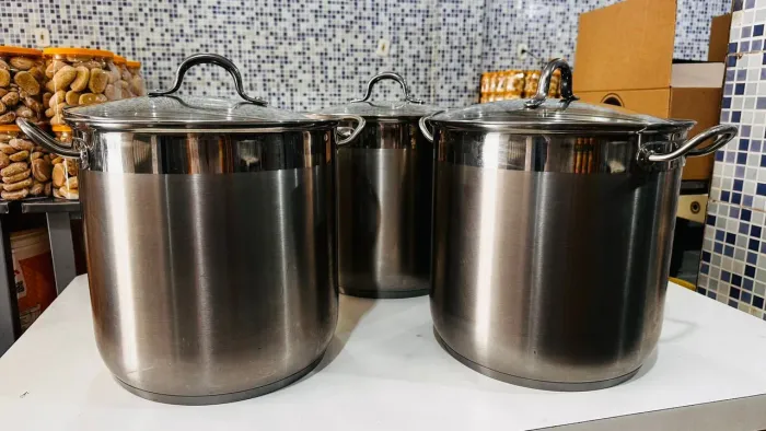Balde de inox 20 litros 