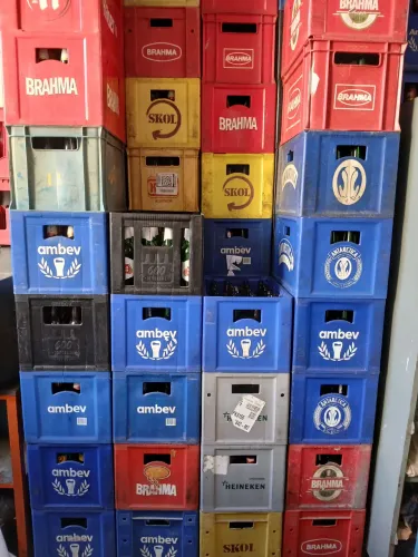 Vazilhames de cerveja ambev