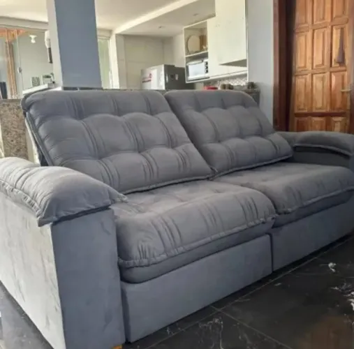 Sofá Retrátil Piacatuba 4 Lugares