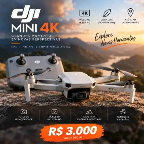 Droje DJI Mini 4k