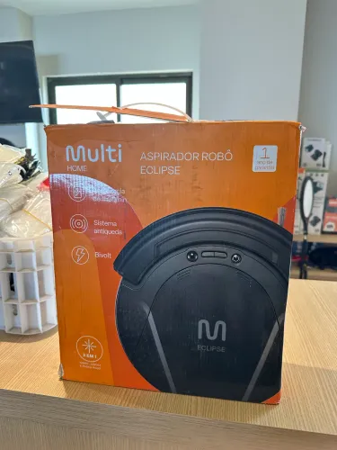 Robô aspirador Multilaser Eclipse 3 em 1