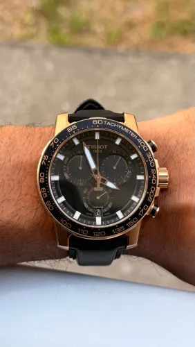 Tissot Rosé Preto Chronograph Original