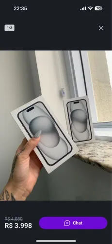 iPhone 15 128 Novíssimo