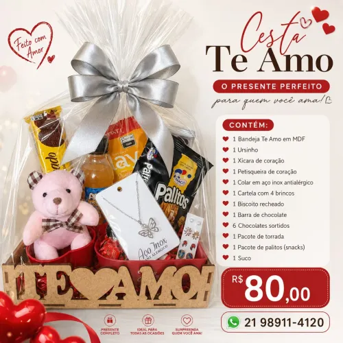 Cesta "Te Amo" Completa ?
