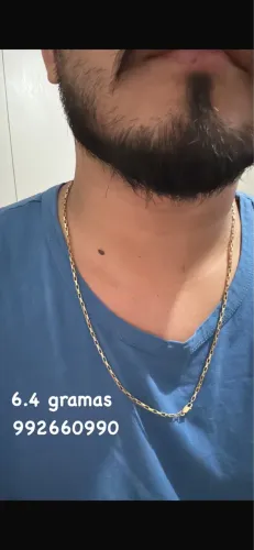 Cordão de ouro abaixo do preço