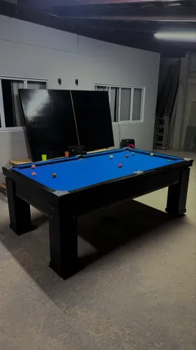 Mesa de sinuca + taco profissional