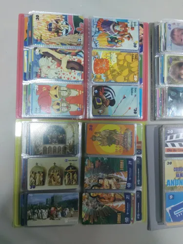 Cartão telefônico coleção + 1000