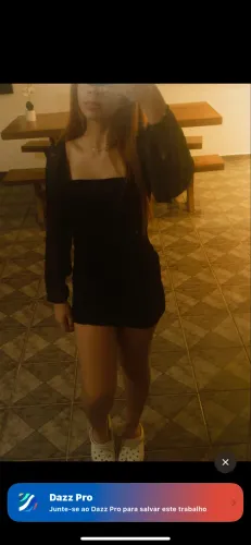 ? Vestido Preto Festa/Tumblr ? Usei Só Uma Vez | R$90