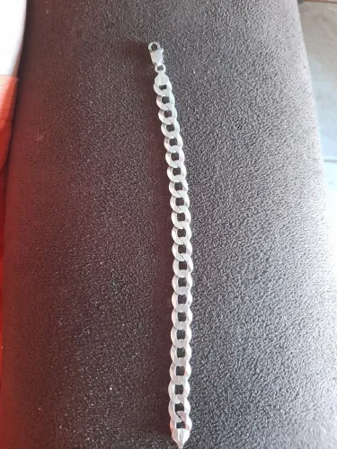 Pulseira de prata masculino 