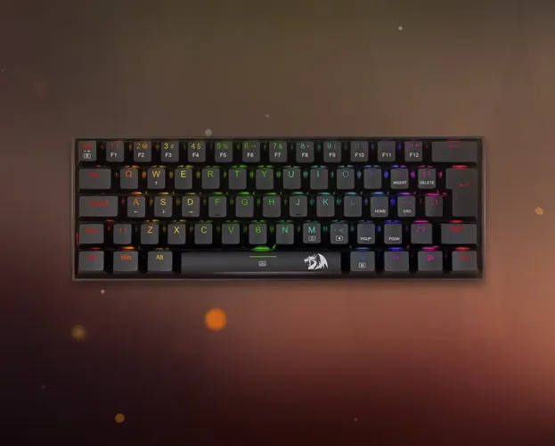 Teclado mecânico Redragon Dragonborn blue
