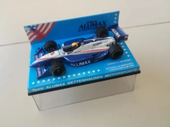 1/43 Minichamps Formula Indy Reynard 1997 Roberto Pupo Moreno Alumax