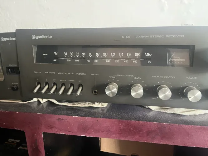 Receyver + Tape deck S95
