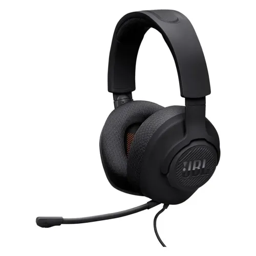 Headset Gamer Com Fio Quantum 100m2 Jbl Com Mic, Preto