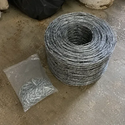 Arame Farpado Galvanizado 500 Metros