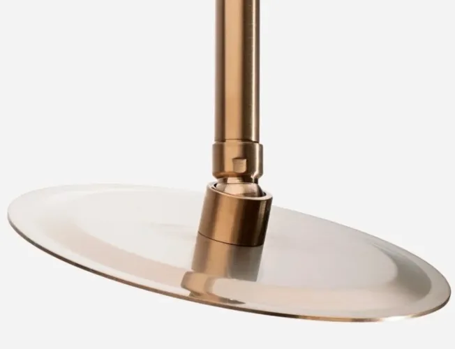 Chuveiro de teto rose Gold 18cm
