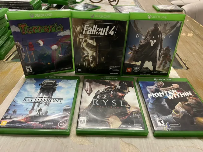 COMBO Xbox one - Diversos (6 jogos)