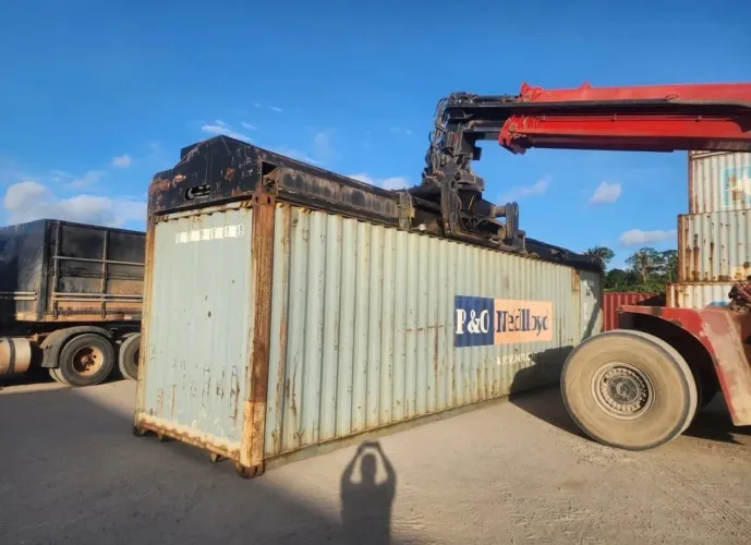 Containers usados 20 e 40 pés à venda