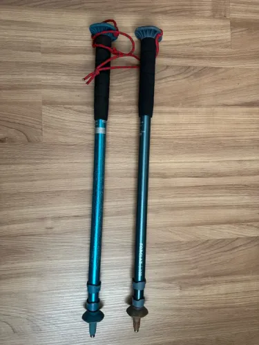 2 bastão trekking forclaz