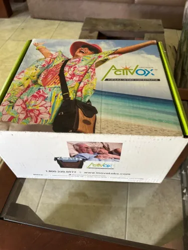 Concentrador de Oxigênio Portátil LifeChoice Activox - Completo na caixa