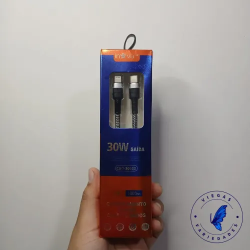 Cabo de iphone entrada tipo C 