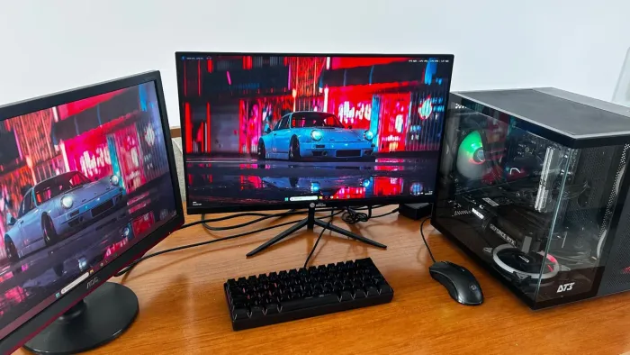 **PC GAMER COMPLETO + 2 MONITORES ? RTX 3060 Ti 8GB + RYZEN 5 5600**