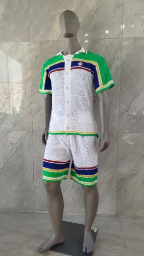 Conjunto tricô casablanca