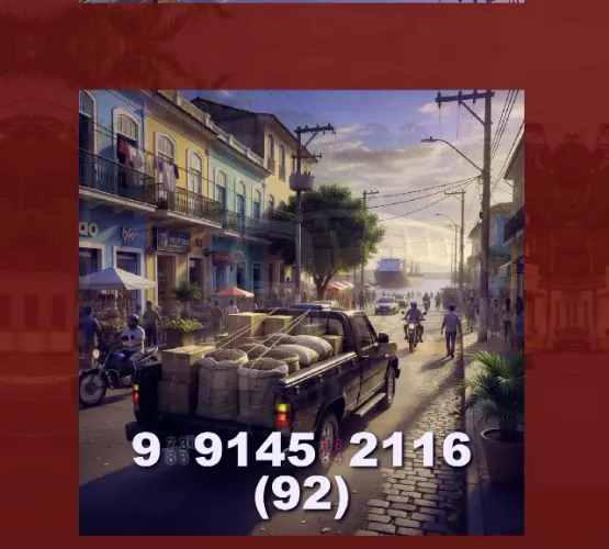 Frete para São Jorge, Cidade Nova e Cachoeirinha! Preço justo e rápido!